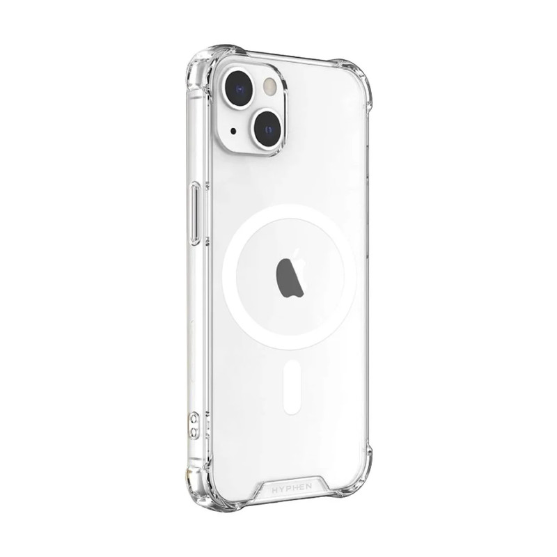 Hyphen Duro MagSafe Case for iPhone 14 - Clear - حامي هاتف